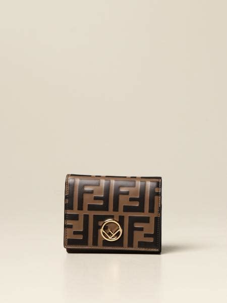 lettere e fendi|fendi leather wallet.